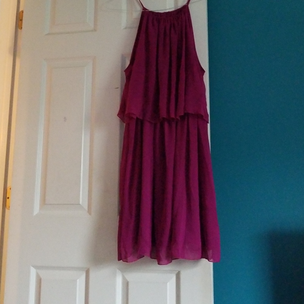Magenta dress